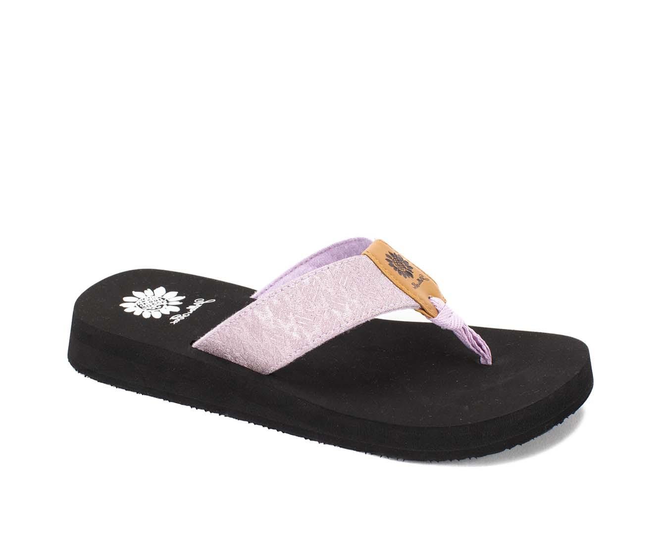 Women's Yellow Box Fonsie Flip-Flops