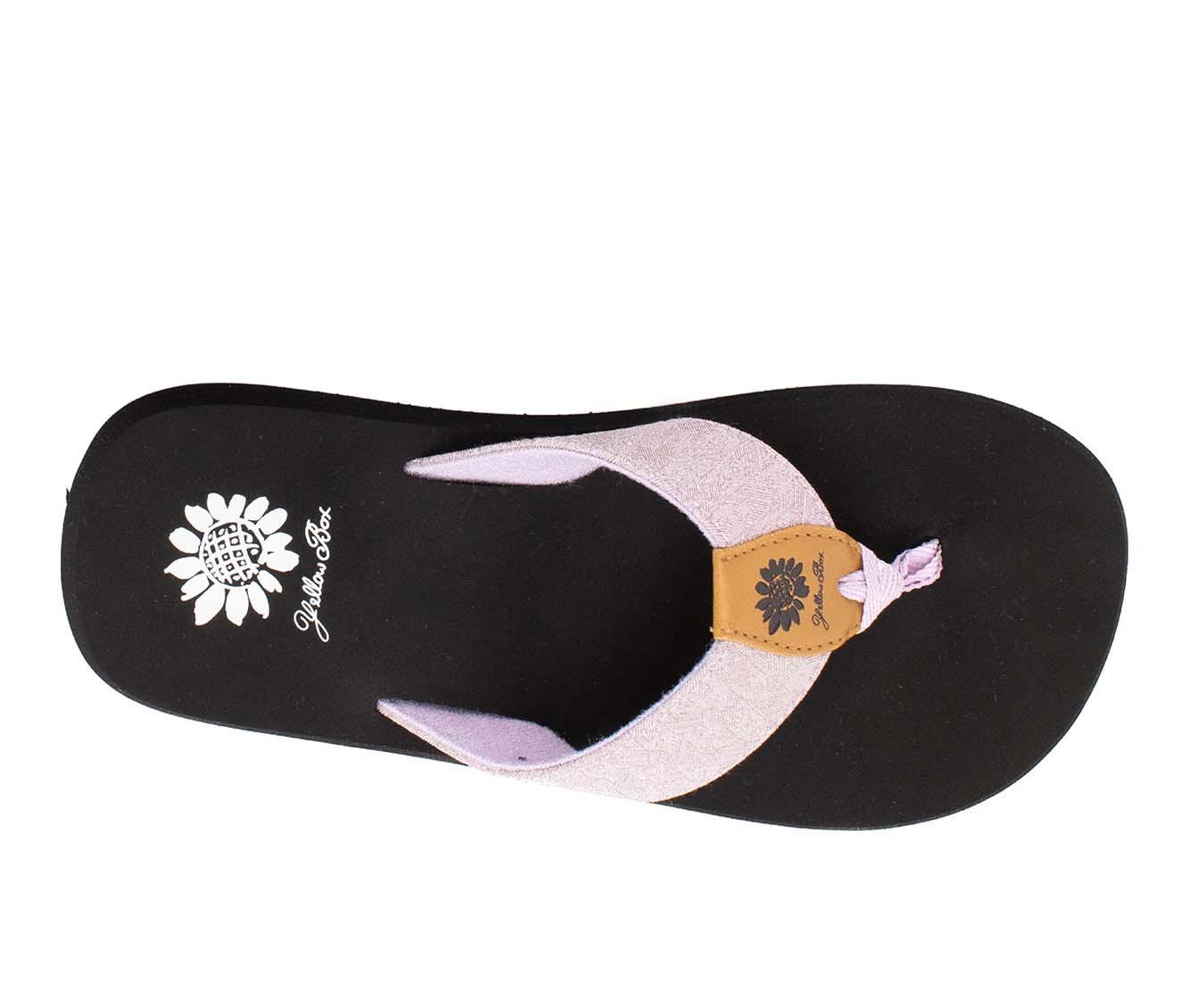 Women's Yellow Box Fonsie Flip-Flops