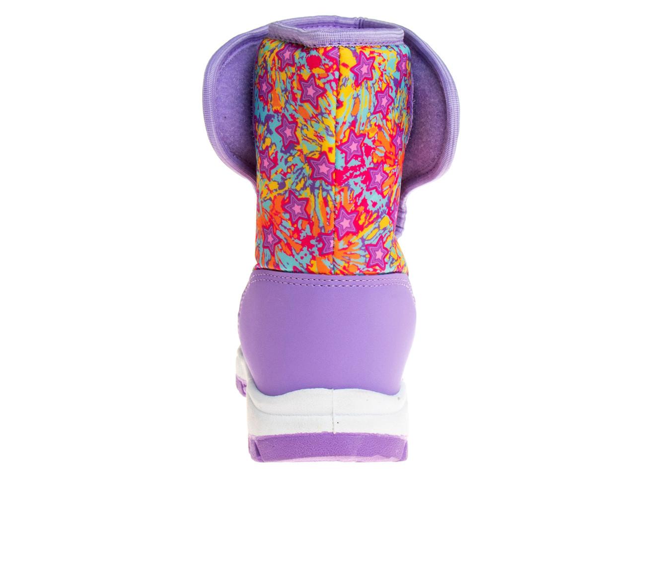 Girls' Rugged Bear Little Kid & Big Kid Flower Colorsplash Winter Boots