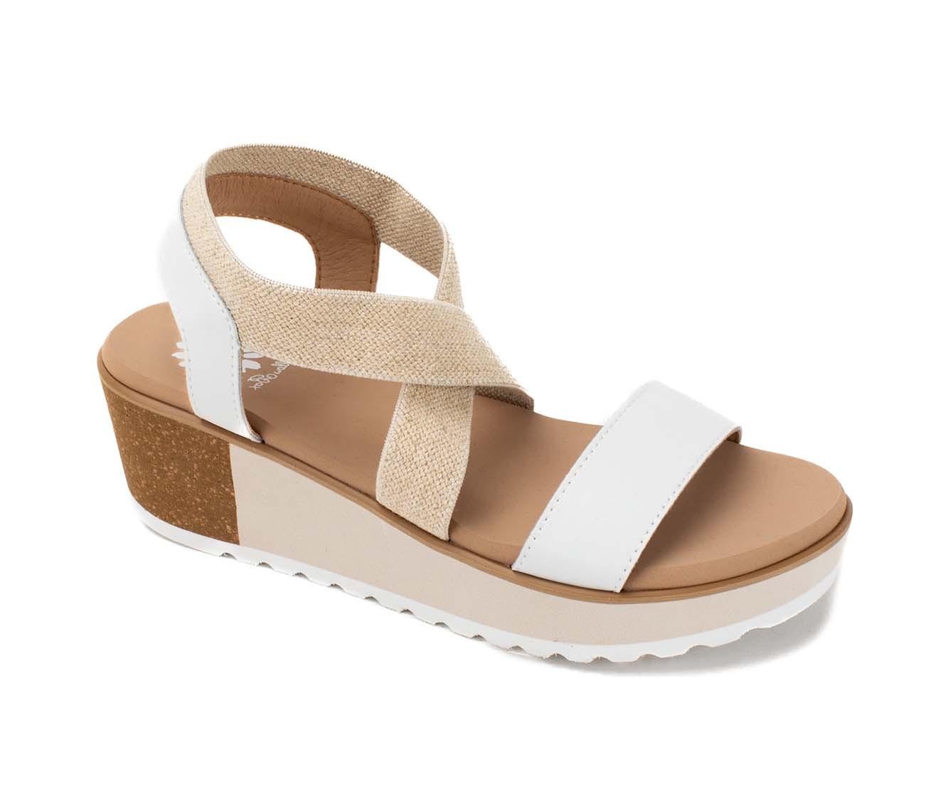 Women's Yellow Box Maldive Wedge Sandals