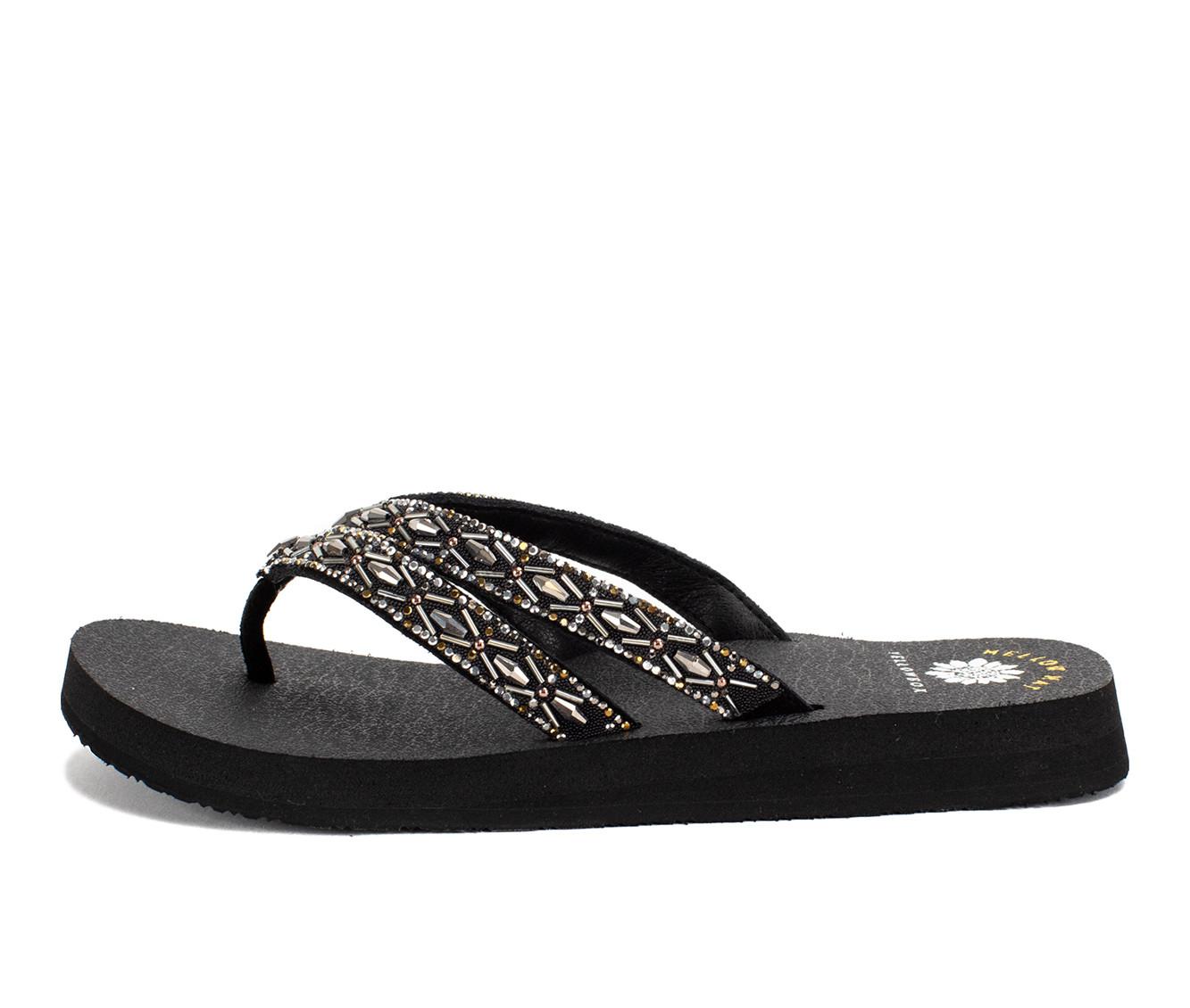 Women's Yellow Box Norma Flip-Flops