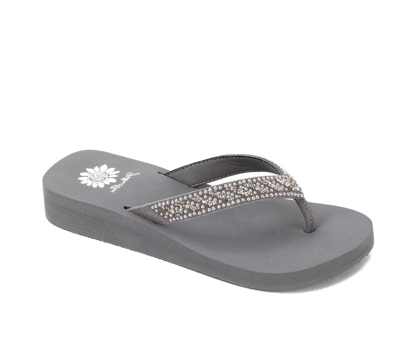 Women's Yellow Box Jayne Flip-Flops