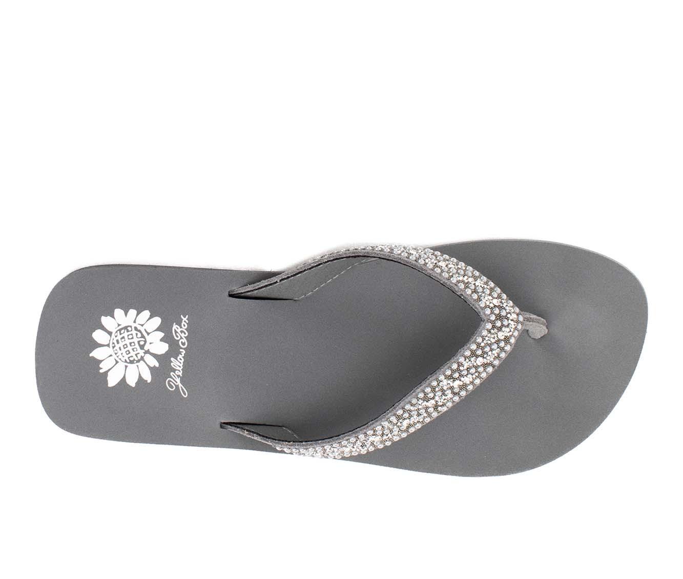 Women's Yellow Box Jayne Flip-Flops