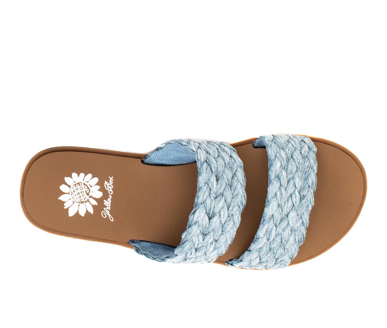 Women's Yellow Box Filbert Sandals