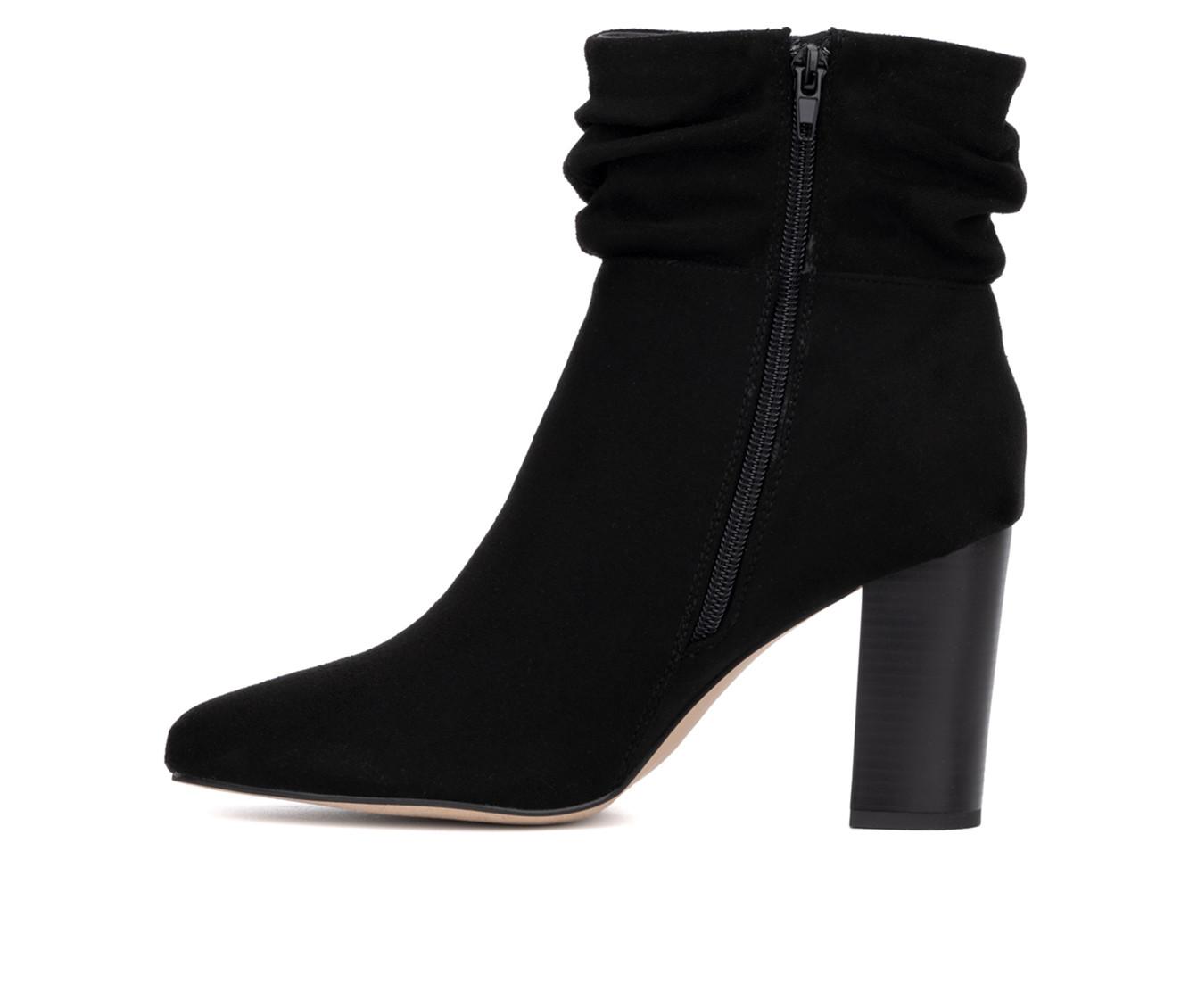 Women's New York and Company Sandy Heeled Booties