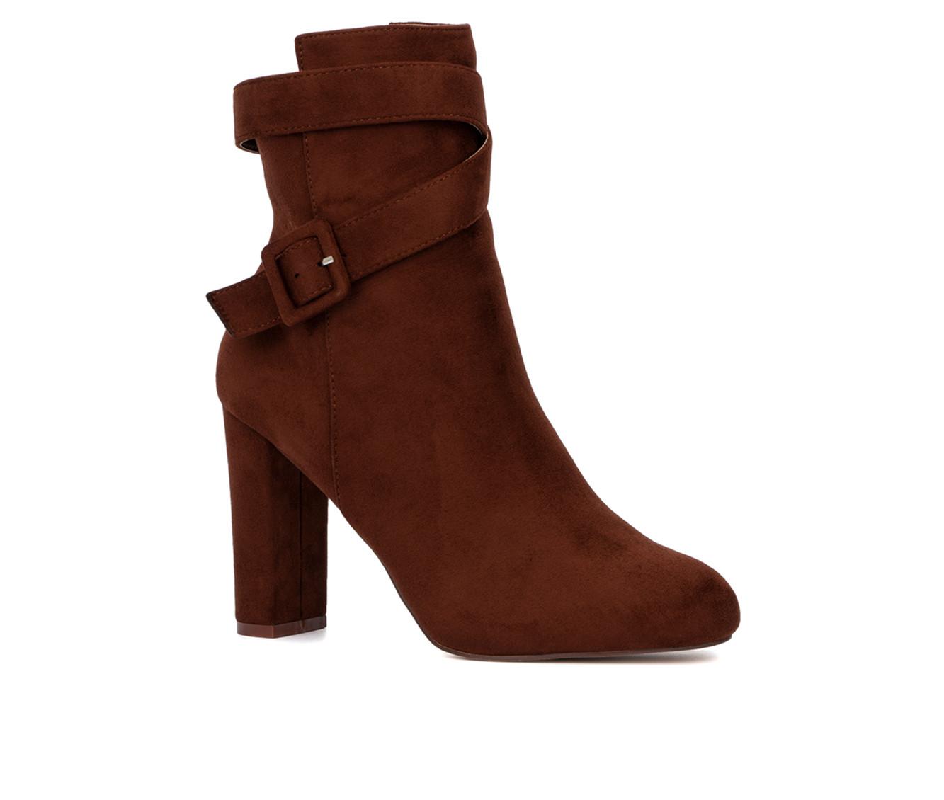 Women's New York and Company Luella Heeled Booties