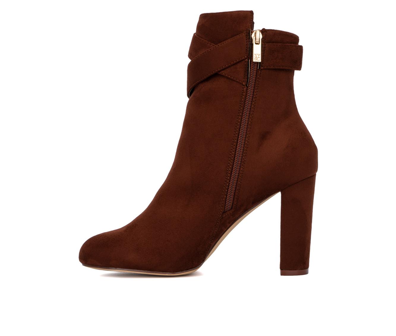 Women's New York and Company Luella Heeled Booties
