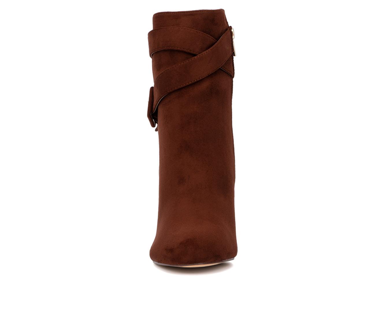 Women's New York and Company Luella Heeled Booties