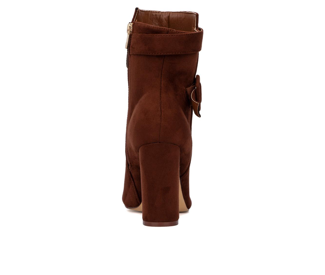 Women's New York and Company Luella Heeled Booties
