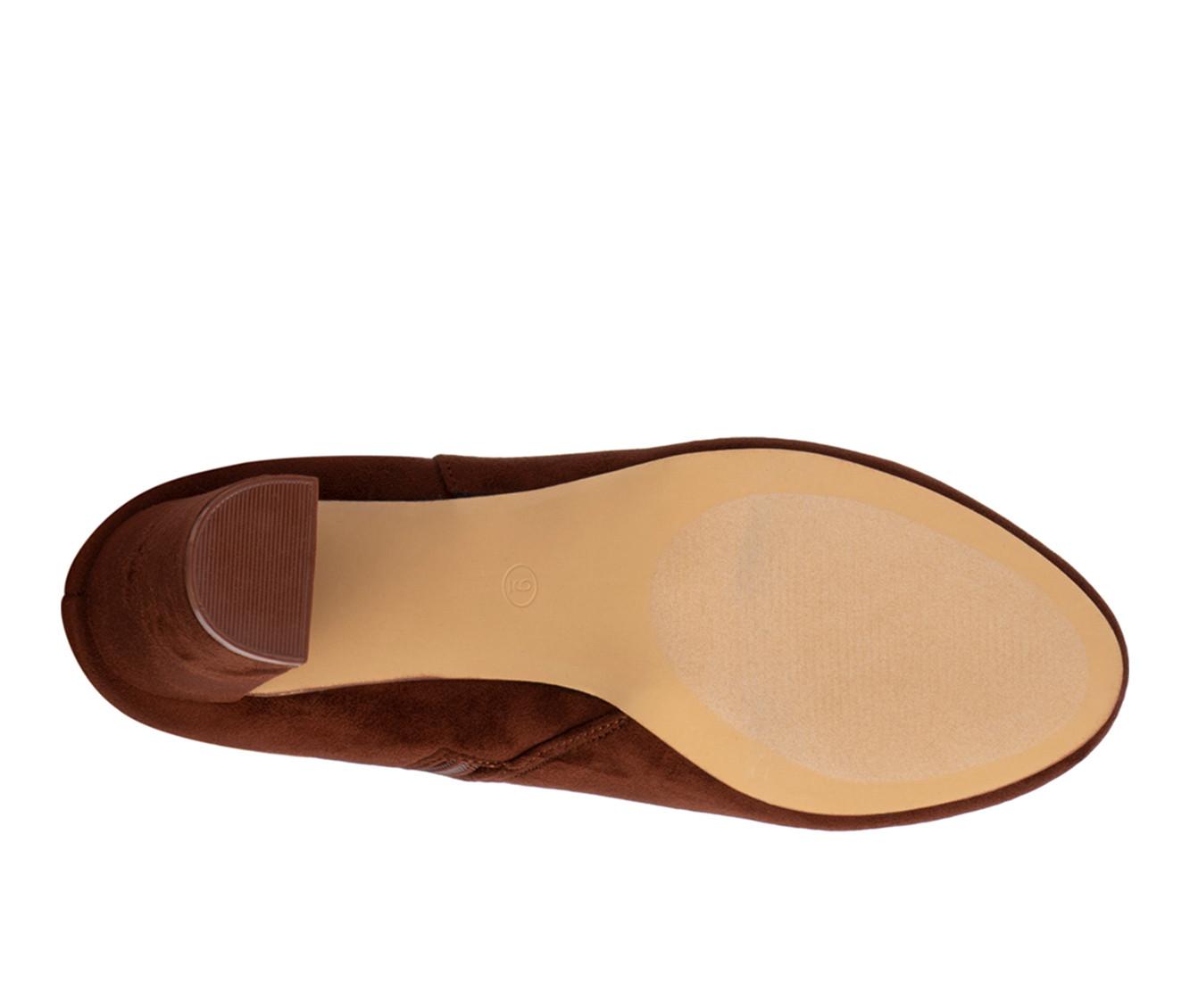 Women's New York and Company Luella Heeled Booties