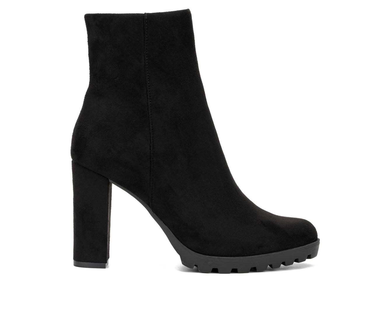 Women's New York and Company Araceli Heeled Booties