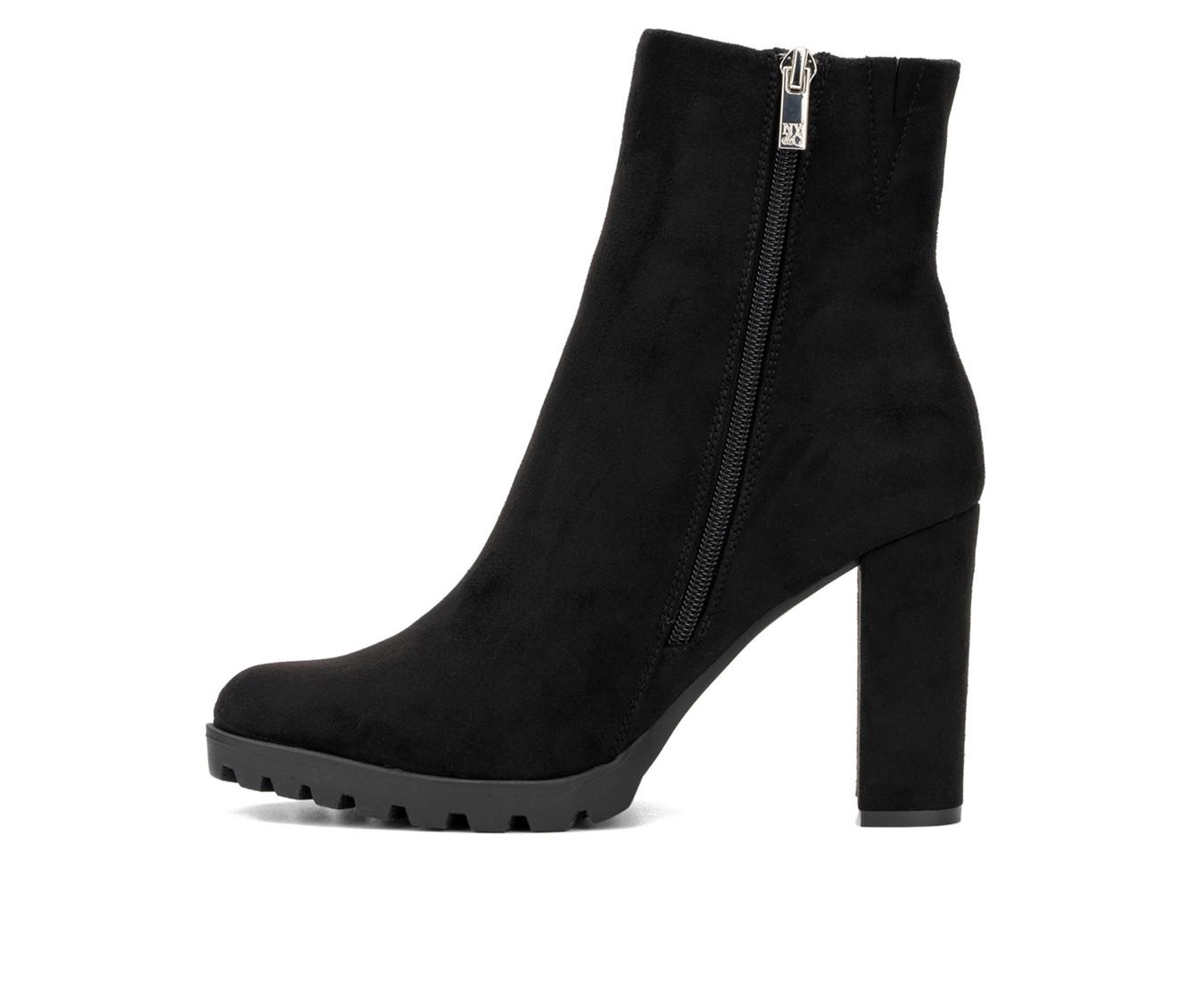 Women's New York and Company Araceli Heeled Booties