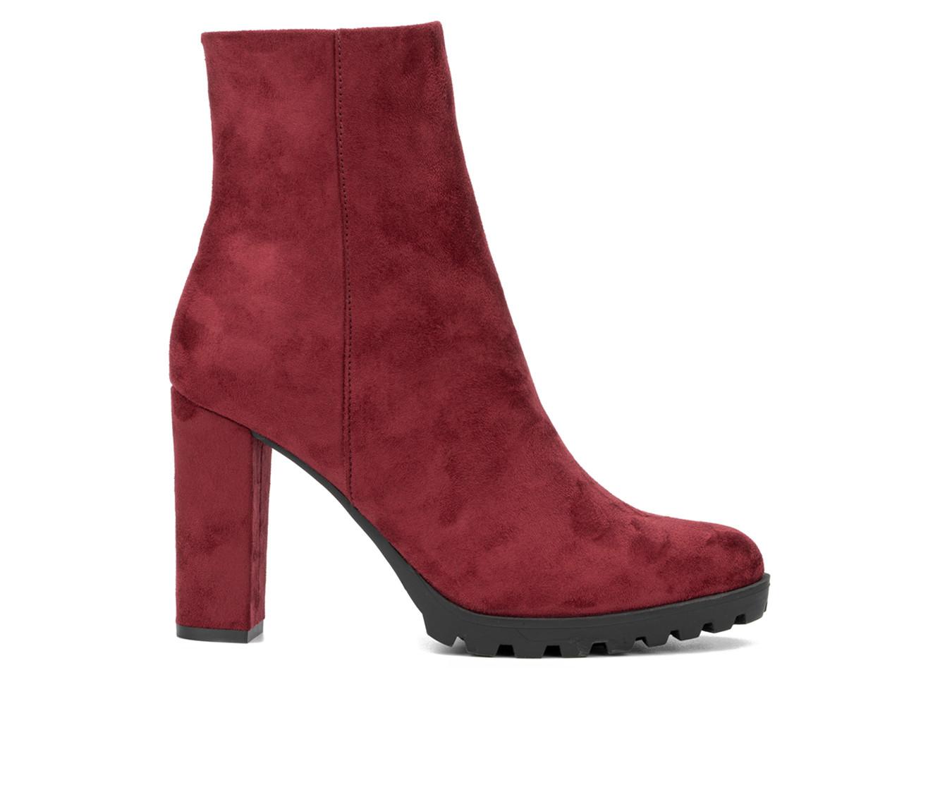 Women's New York and Company Araceli Heeled Booties
