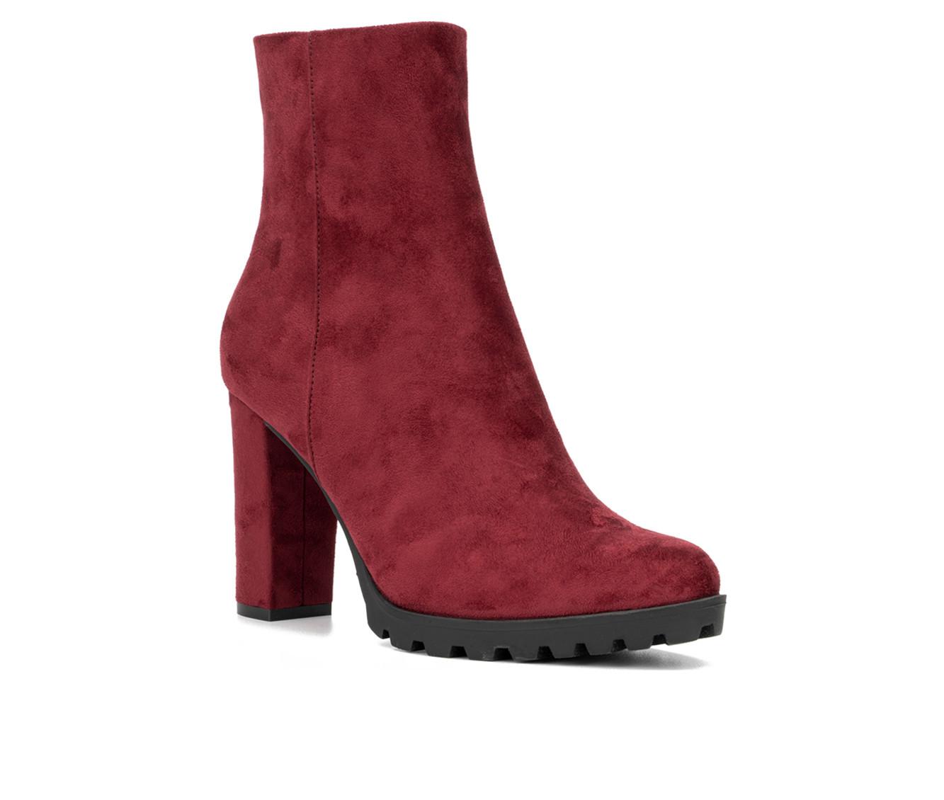 Women's New York and Company Araceli Heeled Booties