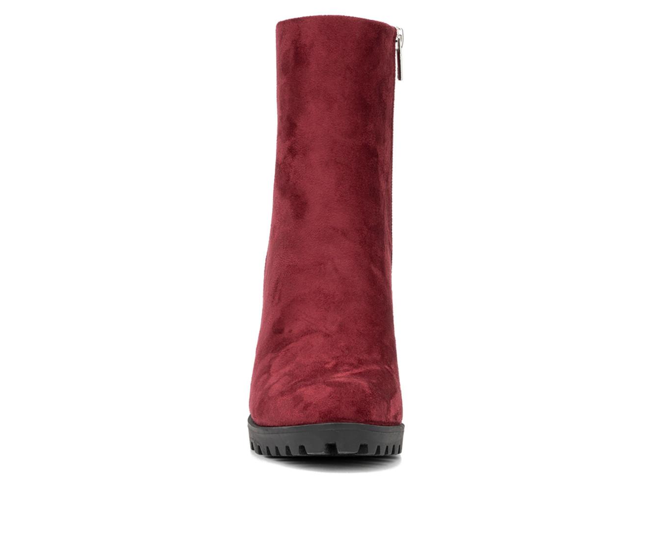 Women's New York and Company Araceli Heeled Booties