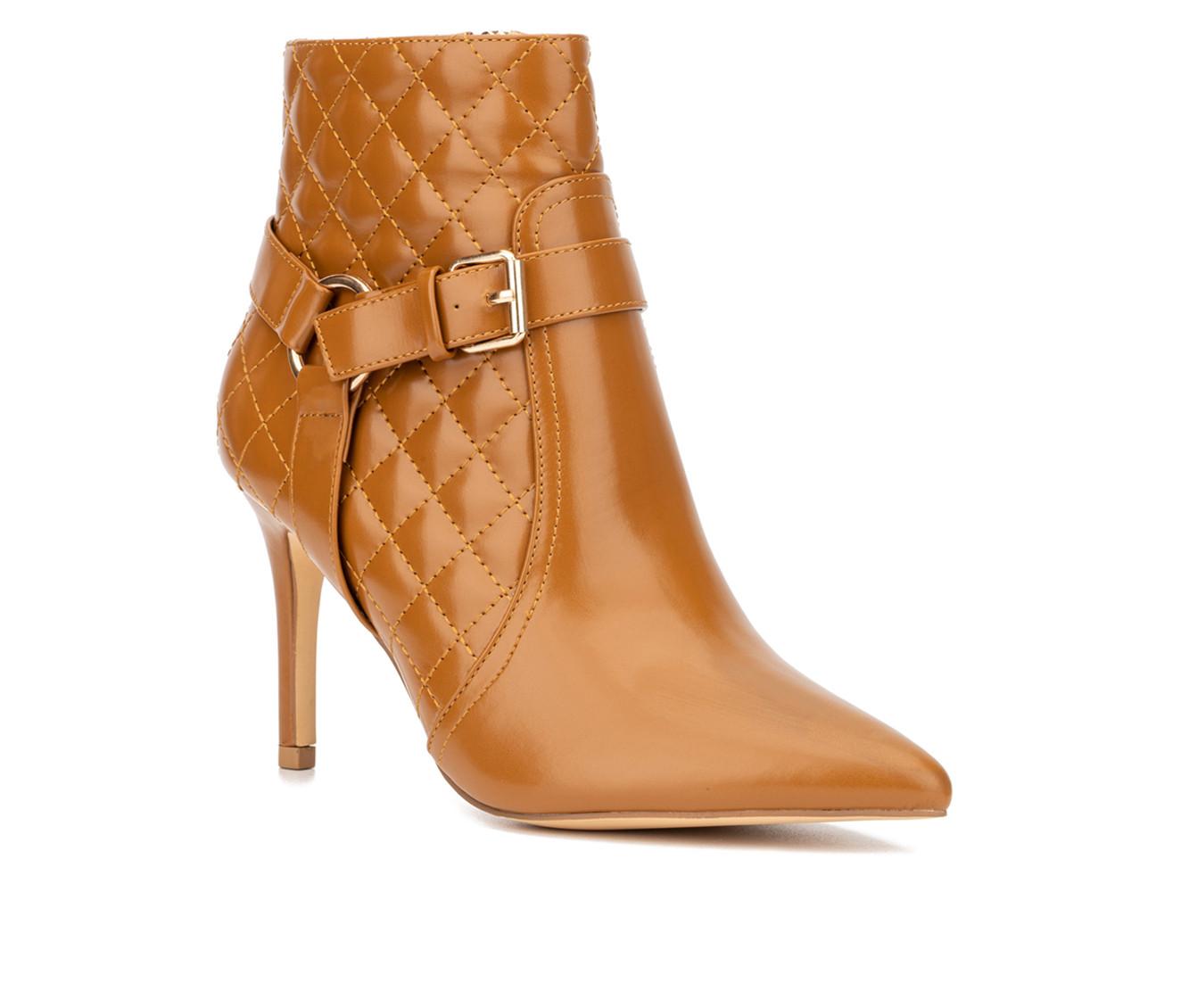 Women's New York and Company Magdalena Heeled Booties