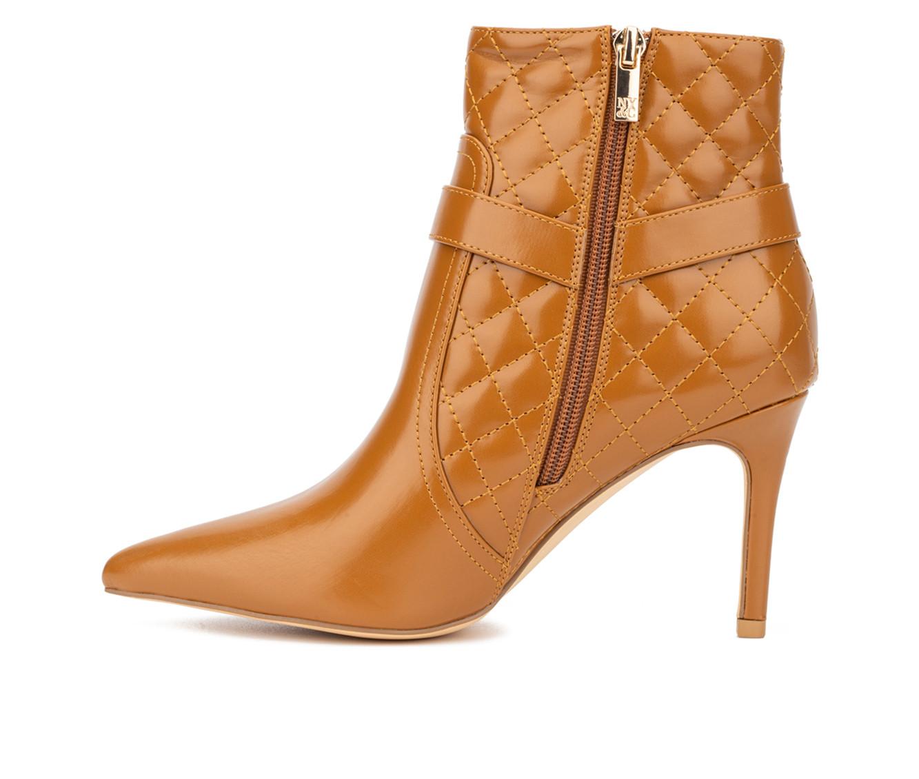 Women's New York and Company Magdalena Heeled Booties