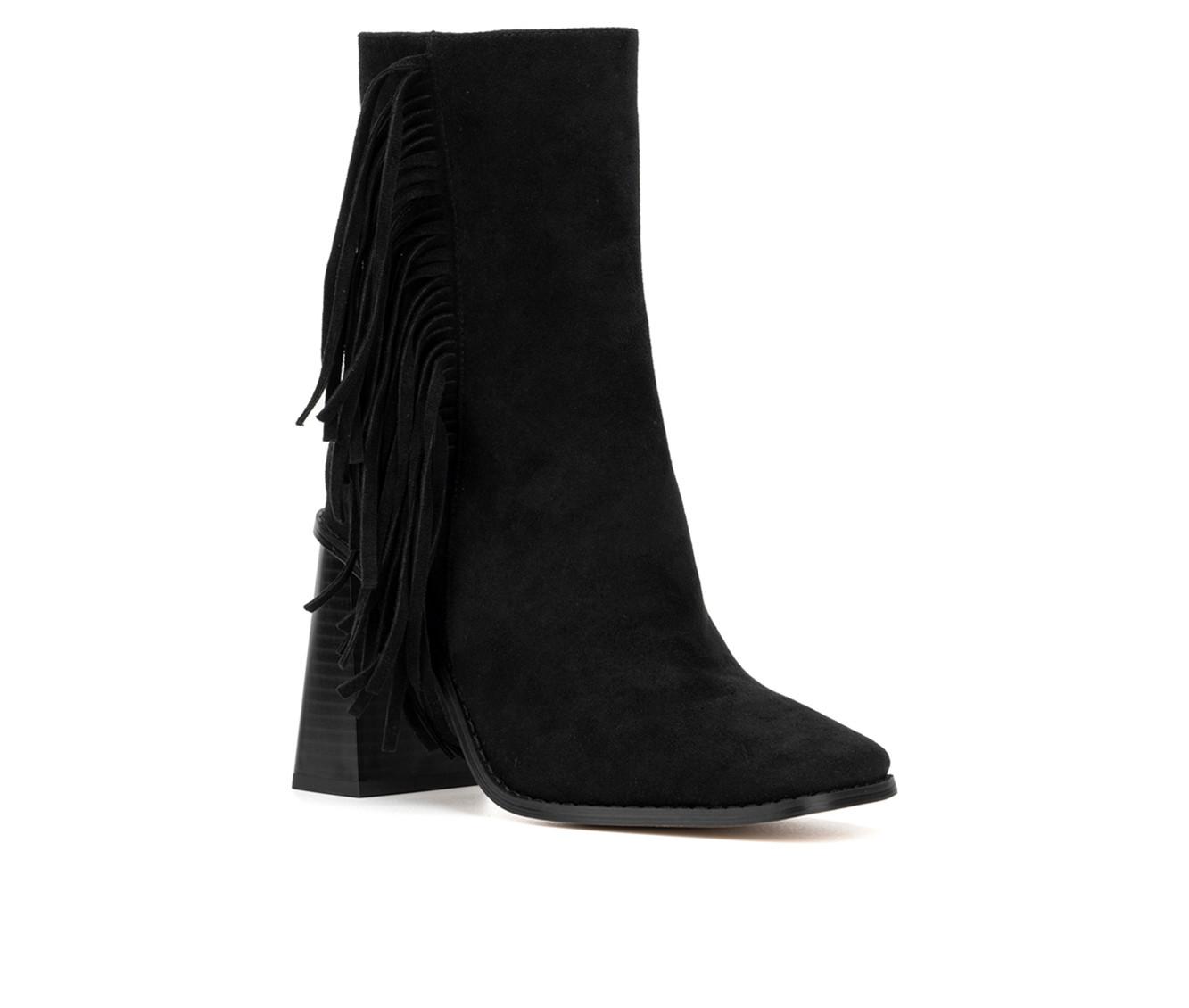 Women's New York and Company Aarya Heeled Booties