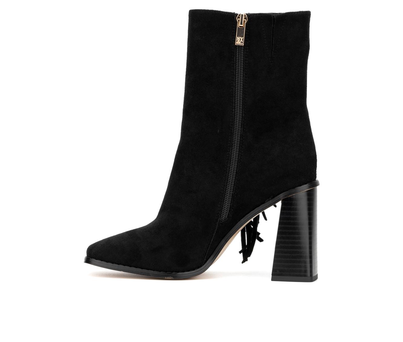 Women's New York and Company Aarya Heeled Booties
