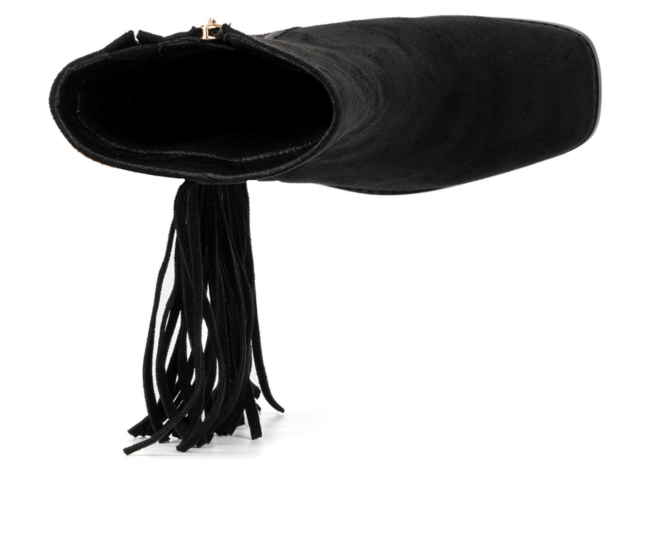 Women's New York and Company Aarya Heeled Booties