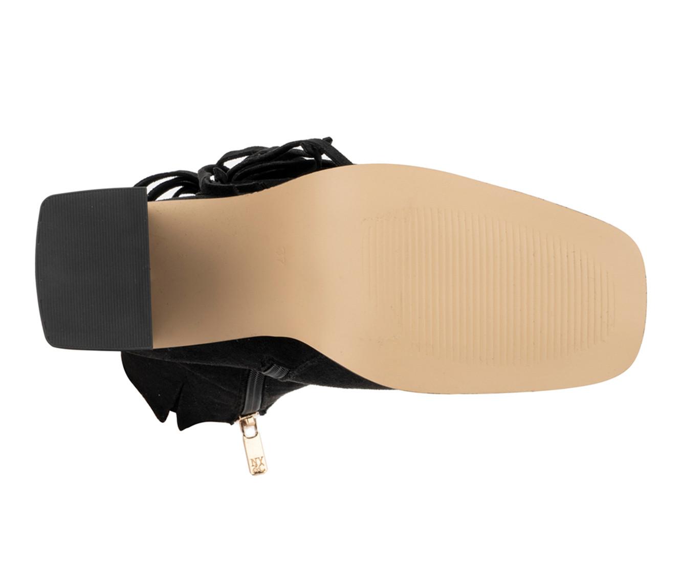 Women's New York and Company Aarya Heeled Booties