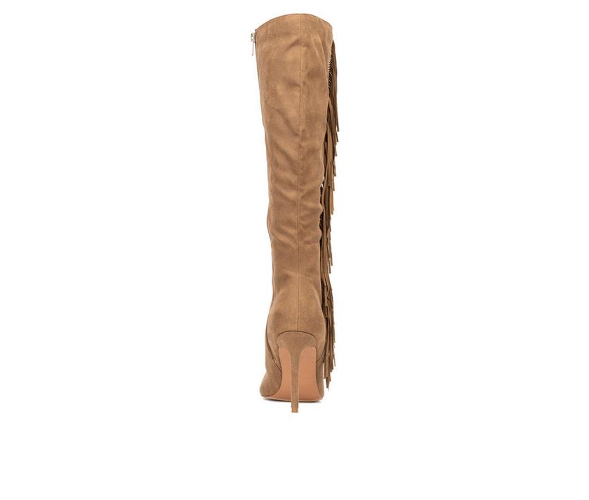 Women's New York and Company Mazikeen Knee High Boots