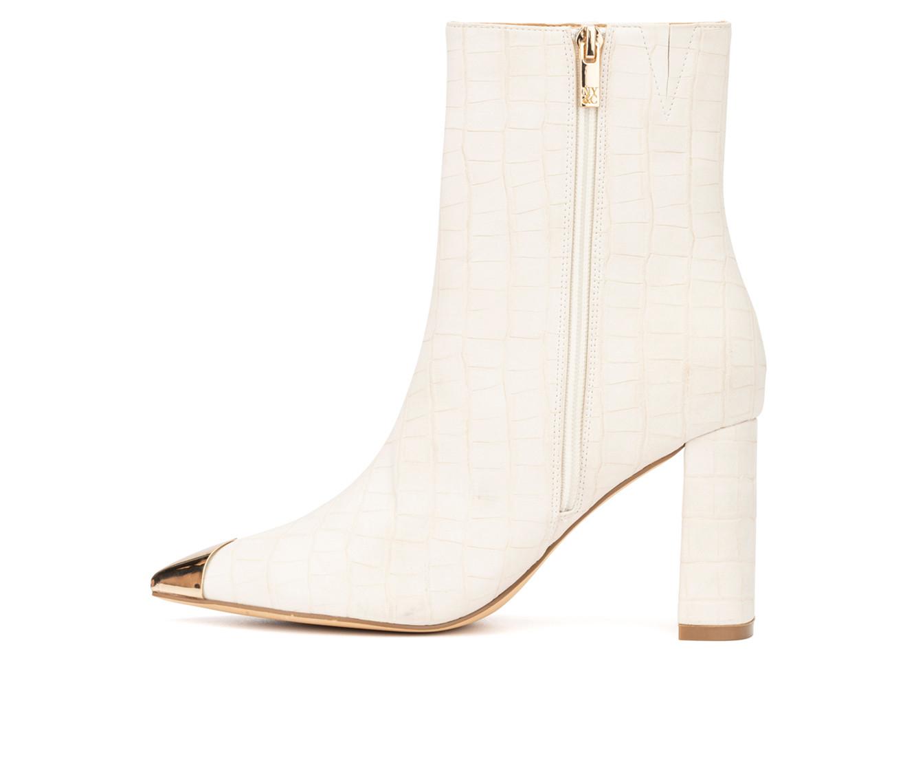 Women's New York and Company Kyla Heeled Booties