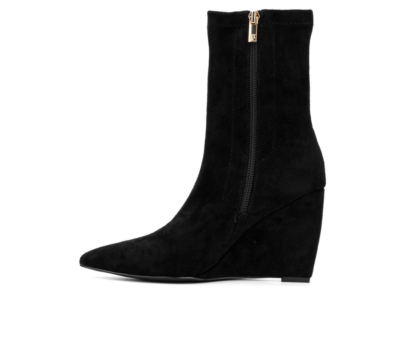 Women's New York and Company Odette Wedge Booties