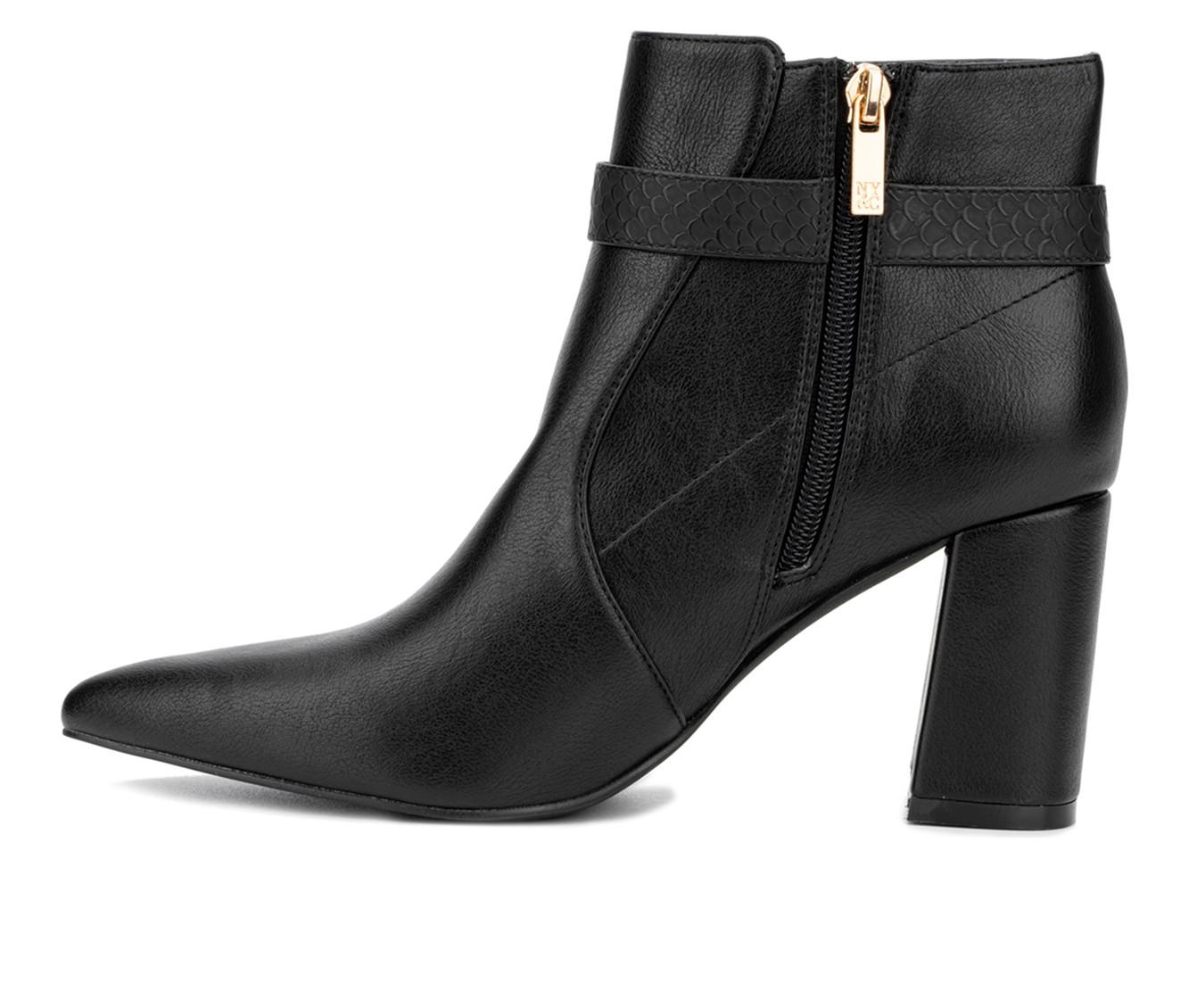 Women's New York and Company Elisabeth Heeled Booties