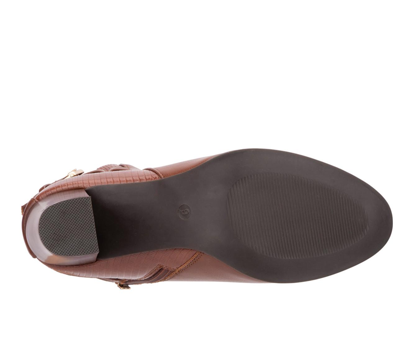 Women's New York and Company Andra Heeled Booties