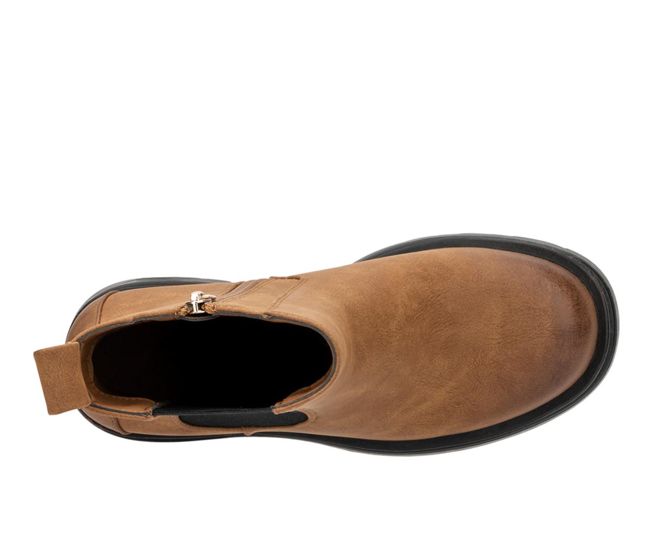 Women's New York and Company Tessa Heeled Chelsea Booties