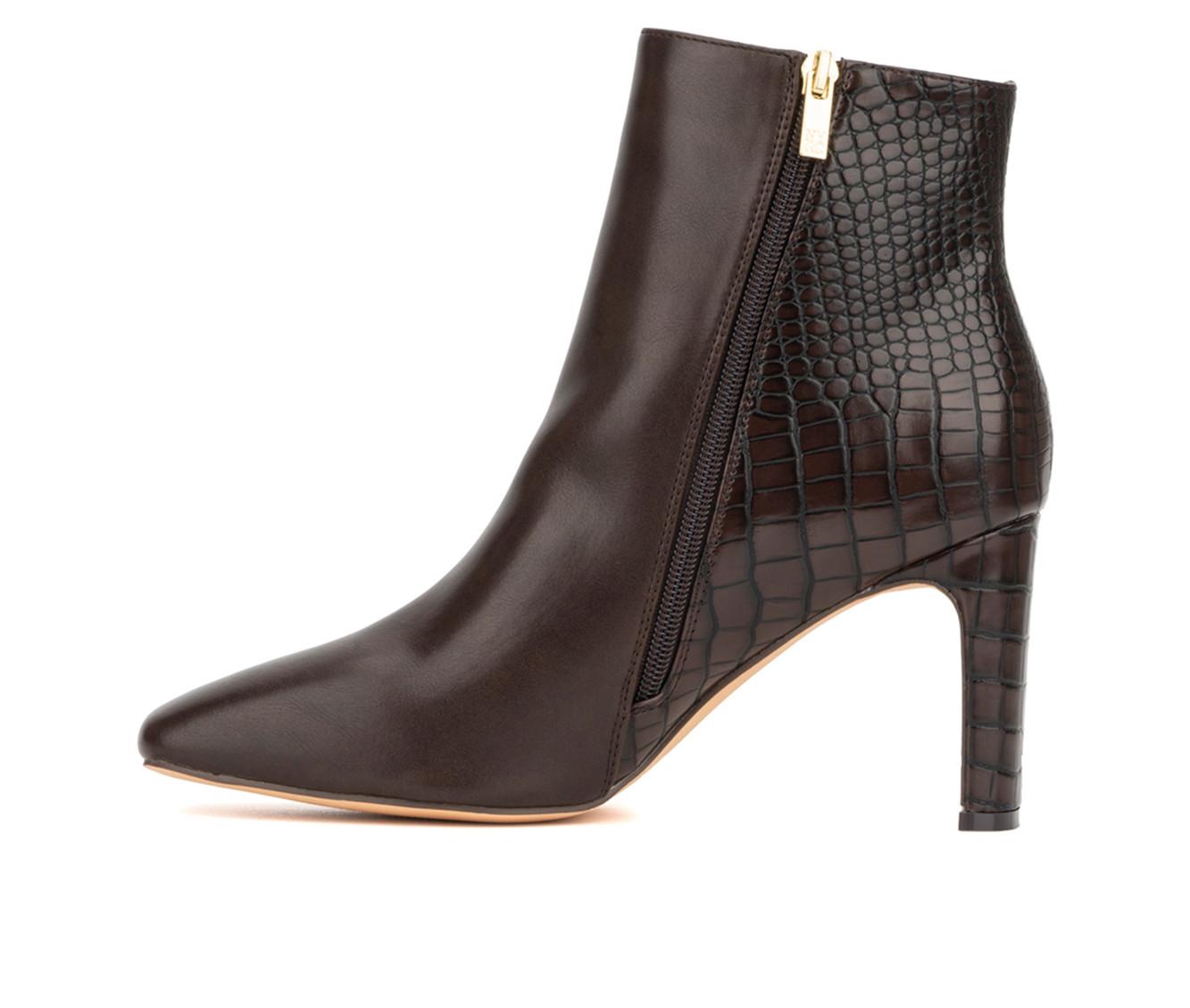 Women's New York and Company Una Heeled Booties