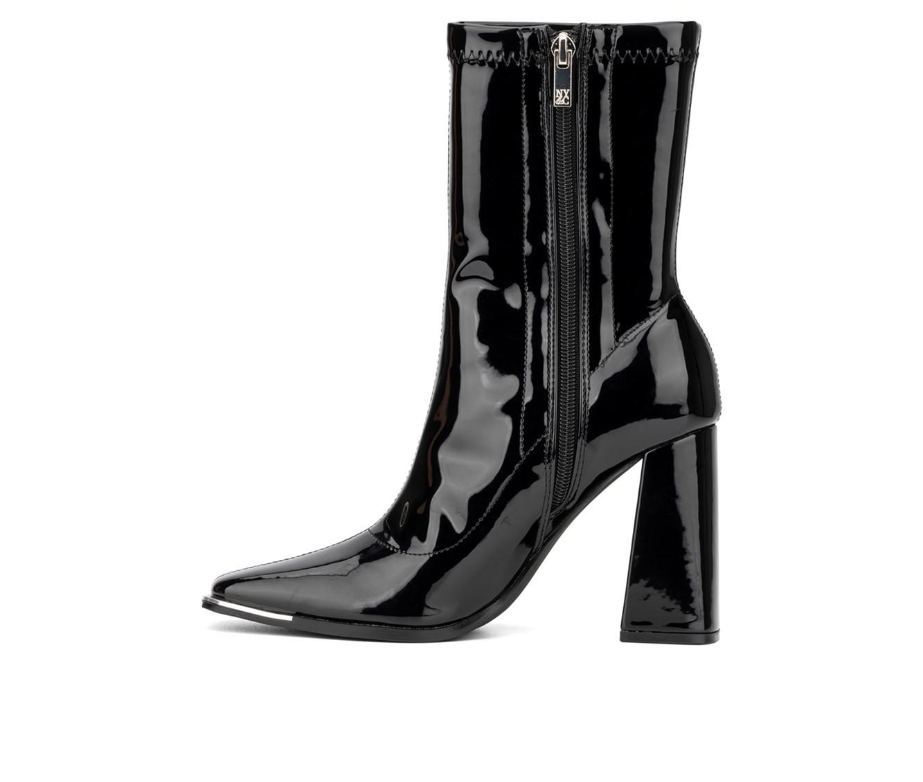 Women's New York and Company Zana Heeled Booties