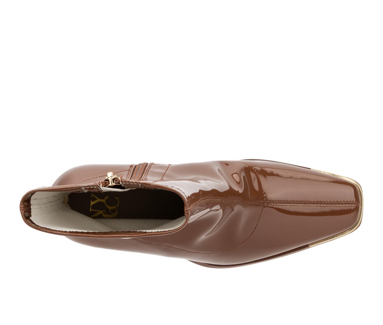 Women's New York and Company Zana Heeled Booties
