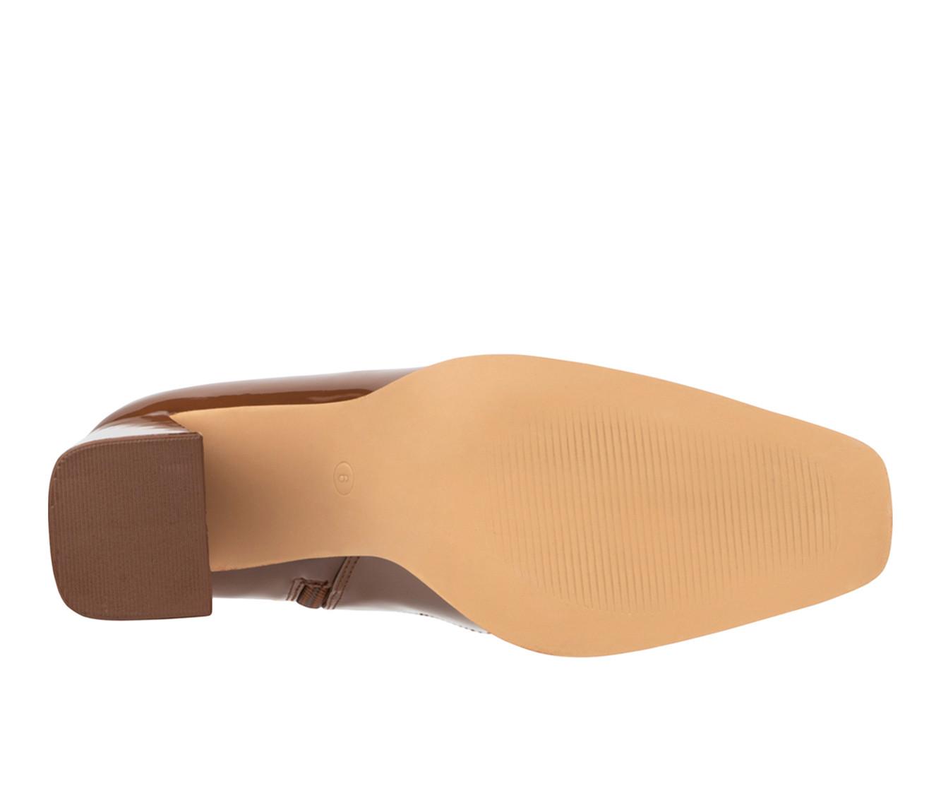 Women's New York and Company Zana Heeled Booties
