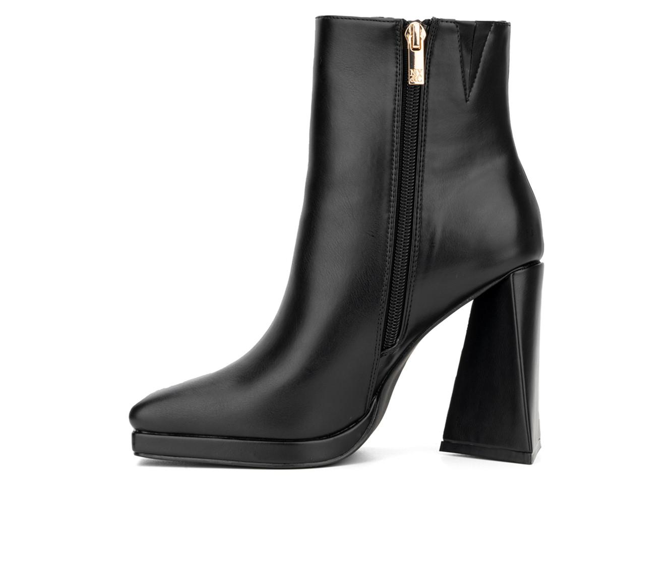 Women's New York and Company Yolana Heeled Booties