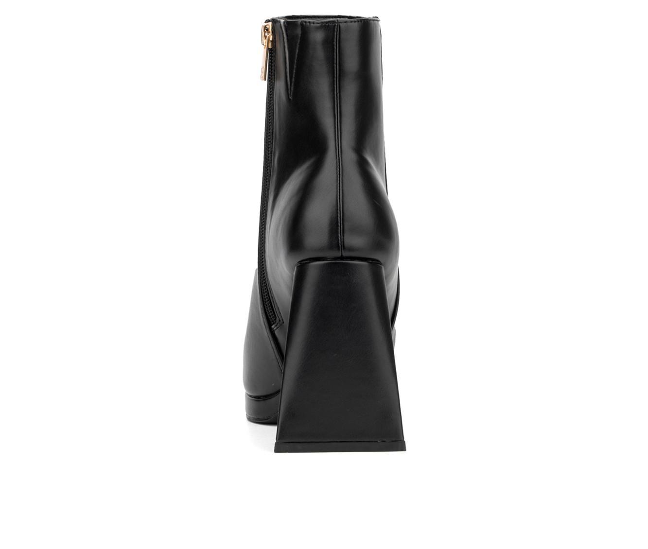 Women's New York and Company Yolana Heeled Booties