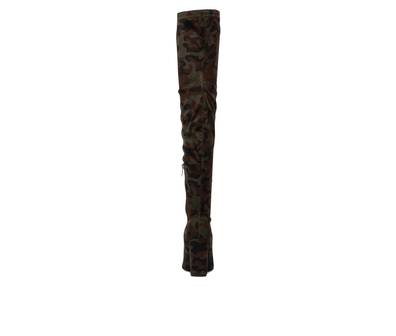 Women's New York and Company Monia Knee High Heeled Boots