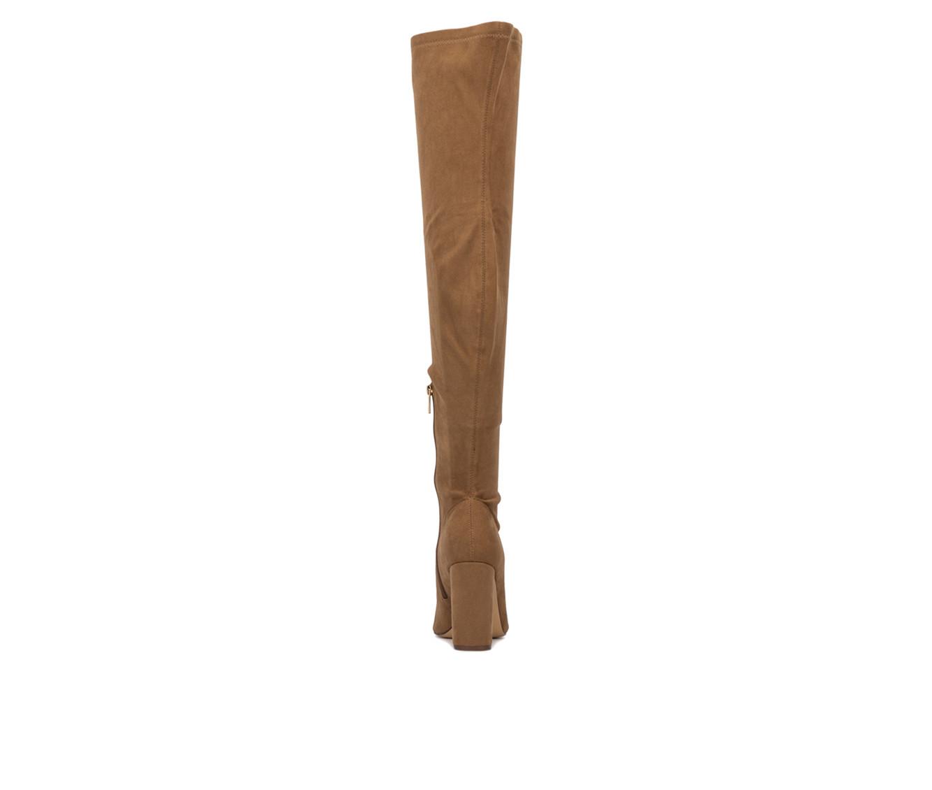 Women's New York and Company Monia Knee High Heeled Boots