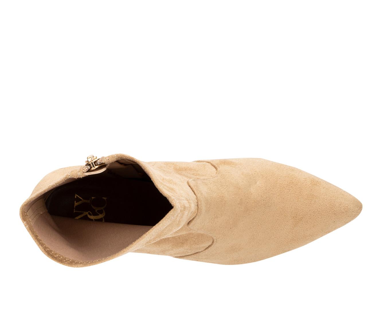 Women's New York and Company Xandra Mid Calf Booties