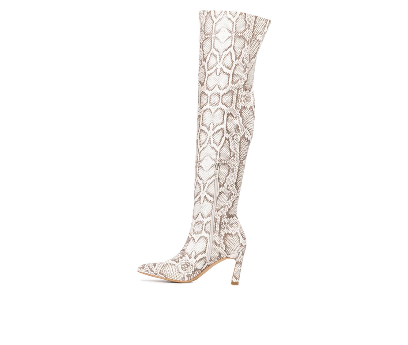 Women's New York and Company Xena Over the Knee Boots