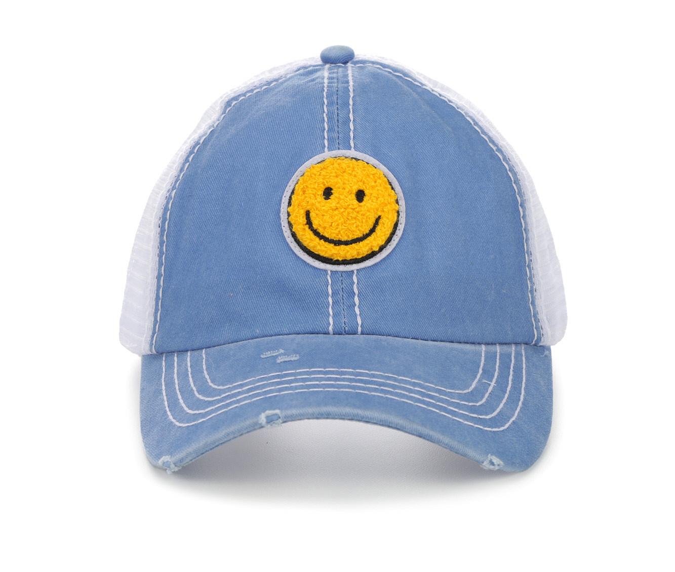 David and Young Smiley Face Trucker Cap