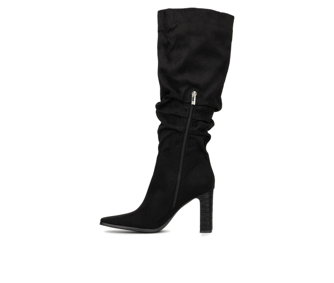 Women's New York and Company Damaris Knee High Heeled Boots