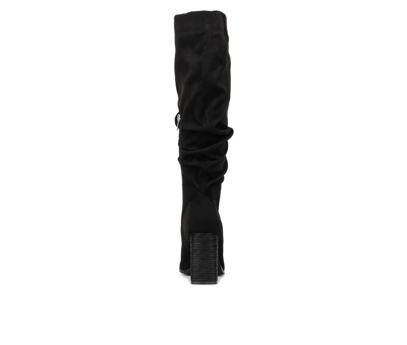 Women's New York and Company Damaris Knee High Heeled Boots