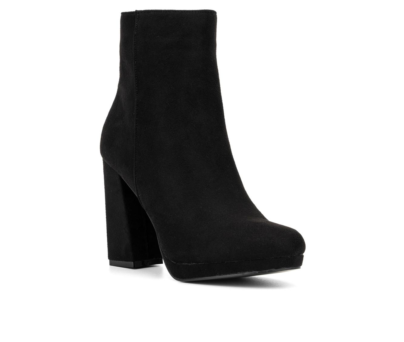 Women's New York and Company Fran Heeled Booties