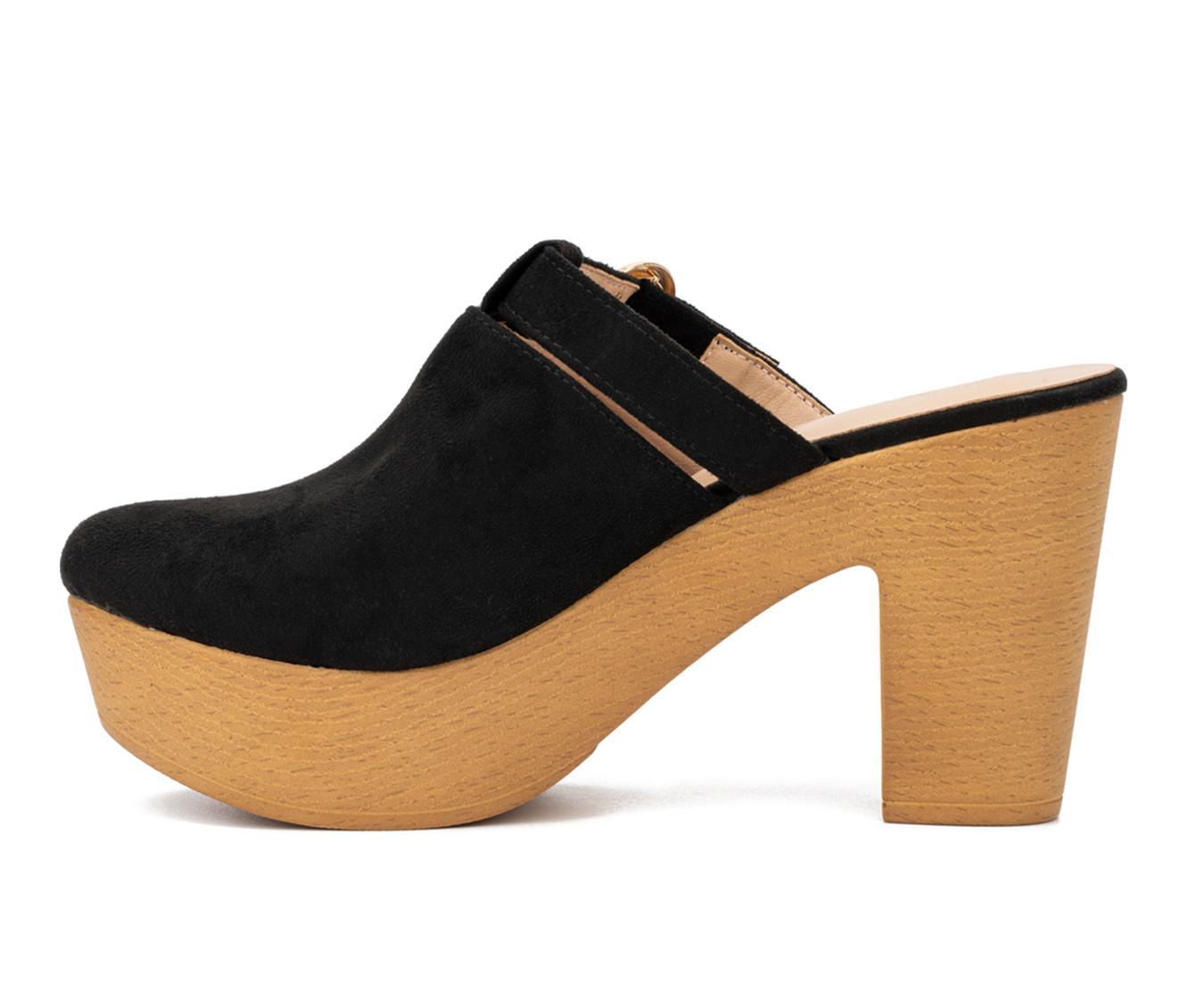 Women's New York and Company Nyomi Platform Clogs