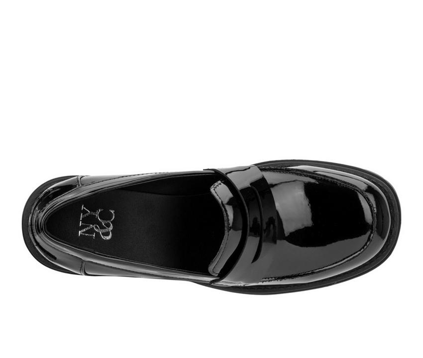 Women's New York and Company Penni Heeled Loafers