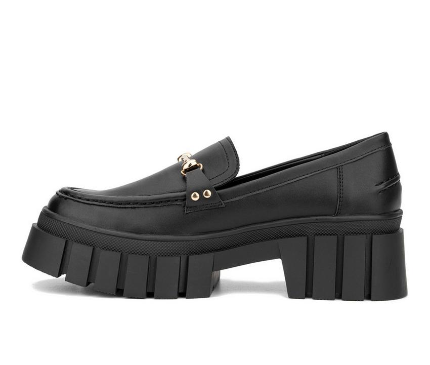 Women's New York and Company Seraphina Platform Loafers