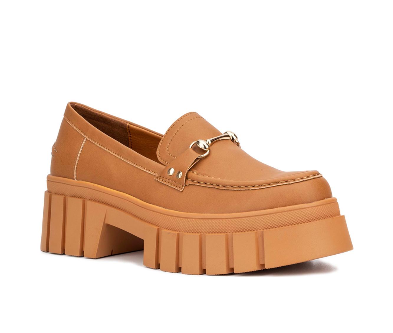 Women's New York and Company Seraphina Platform Loafers