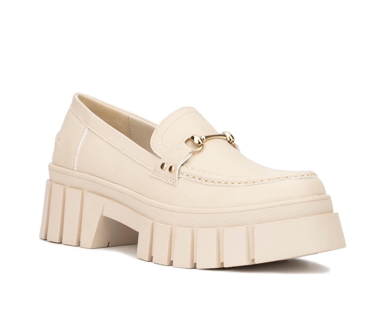 Women's New York and Company Seraphina Platform Loafers